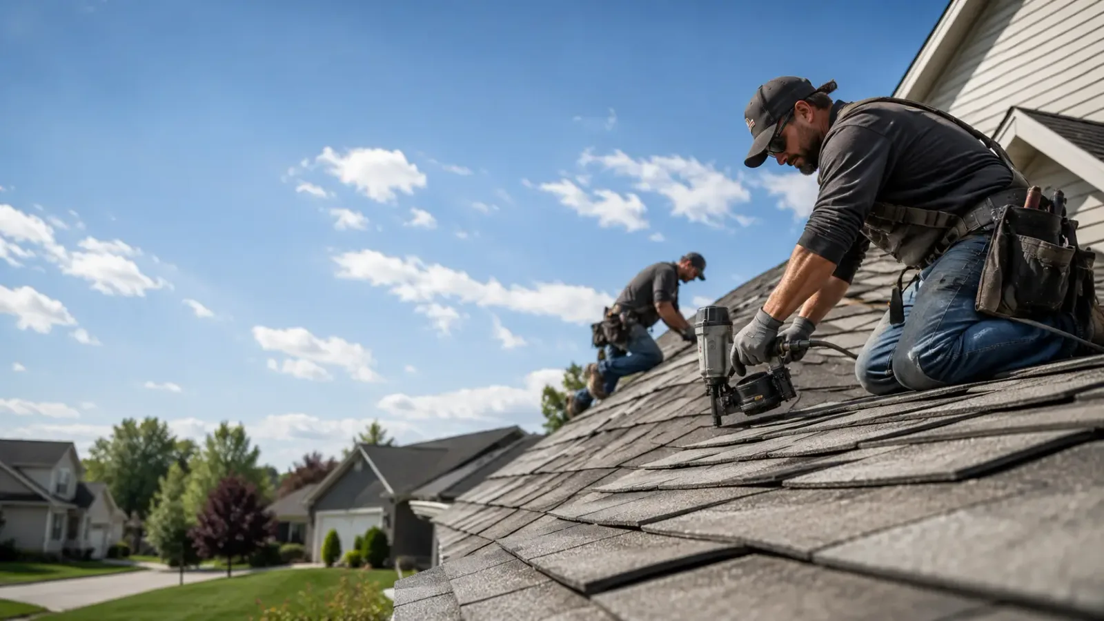 Storm Damage Roof Repair in Normal, IL near me